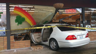 Double rainbow + unintended acceleration = magical Lexus